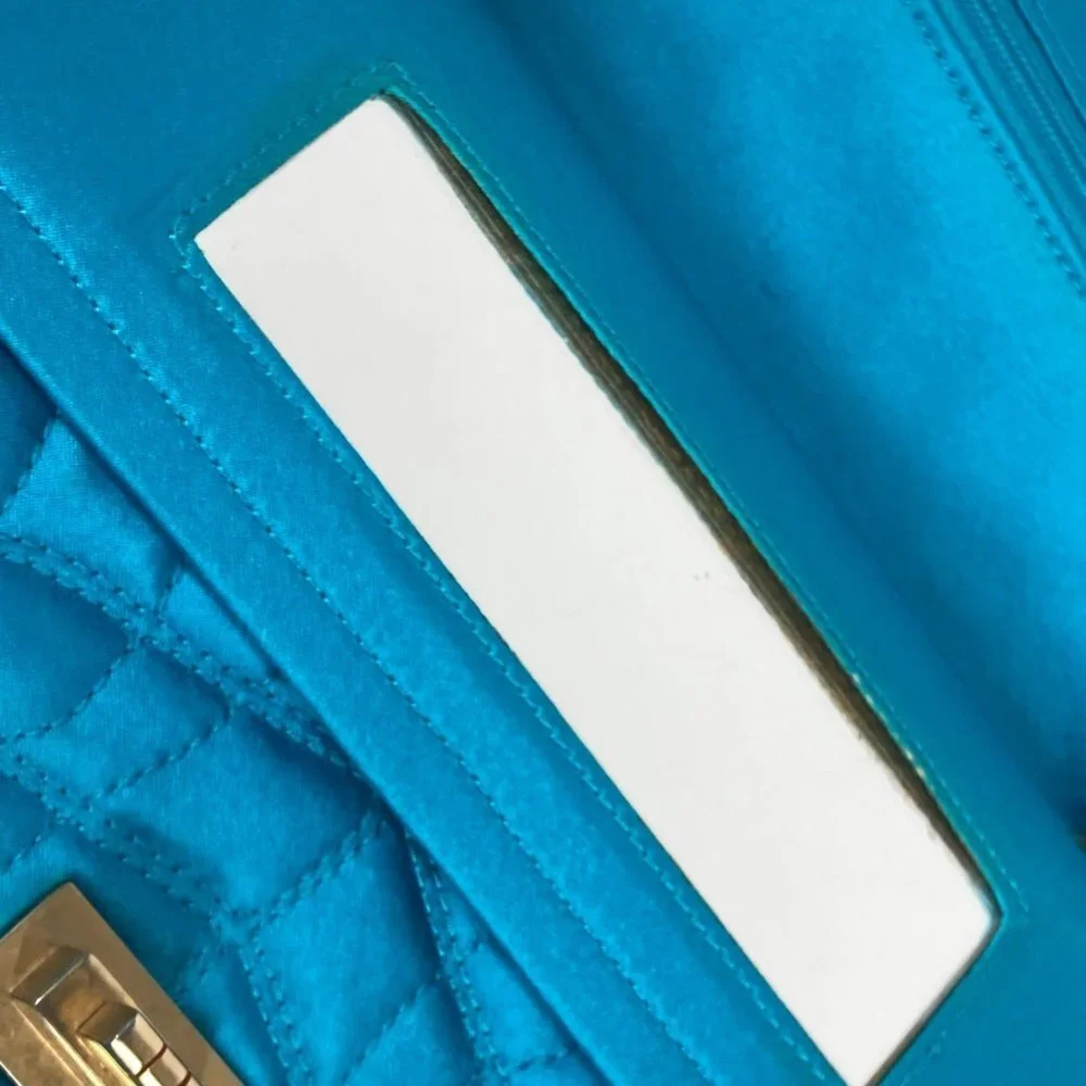 CHANEL Blue Shoulder Bag